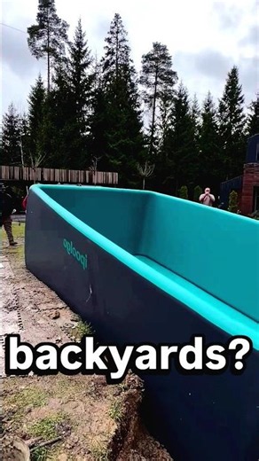 He Turned a $300 Inflatable Pool Into an Inground Pool