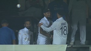 2.6M views · 88K reactions | What a lovely moment this was during the innings break as Head Coach Rahul Dravid and Virat Kohli congratulated Suranga Lakmal 欄 who is all set to bid adieu to international cricket  #TeamIndia | #INDvSL | Paytm | Indian Cricket Team | Facebook