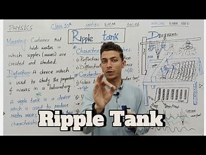 Ripple Tank Part 1 | Meaning, Definition, Construction & Diagram | Class 10 Physics | Urdu & English