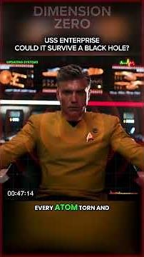Can the USS Enterprise Survive a Black Hole in Star Trek?