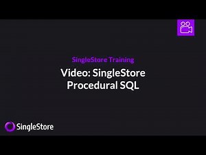 Procedural SQL (Part 1 of 6, Procedural SQL Introduction)