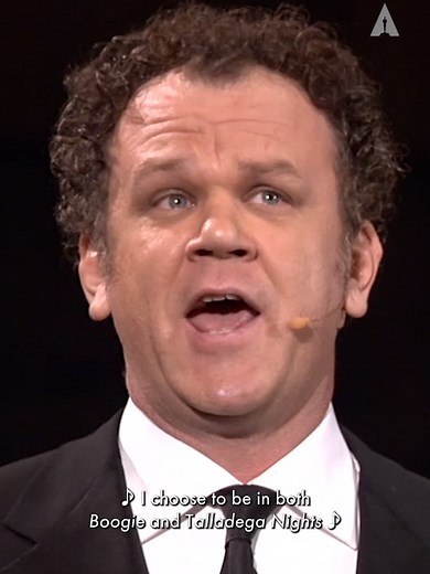 Jack Black, Will Ferrell and John C. Reilly performing