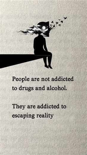 AwakenΩne 👁 on Instagram: "Not everyone who reaches for something outside of themselves is chasing pleasure. Many are simply trying to quiet the noise inside their own mind. When reality feels too heavy, too lonely, too disappointing, escape can feel like the only relief available. It is not always about the substance. It is about the silence it promises. The pause. The numbness. The temporary freedom from thoughts that refuse to rest. Behind every pattern of escape there is often a story that
