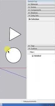 How to Draw a Triangle in SketchUp | Easy Beginner Tutorial