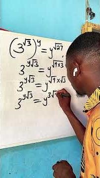 Solve exponential equations #maths #basicproblems #basicproblems