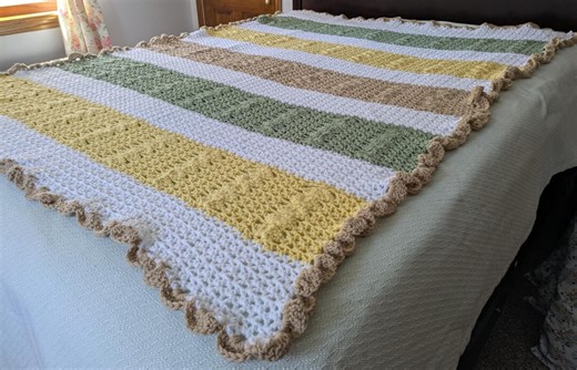 Handmade Crochet Colorful Afghan/living Room/baby Room/man Cave/bedroom - Etsy