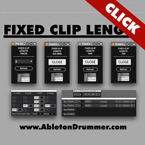 How to set fixed clip length in Ableton Live