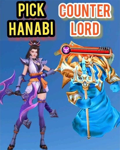 Moba legend 5v5 Lord counter #mobilelegends #mlbb #mlbbcreatorcamp #mlbbidcreator #mlbbindonesia