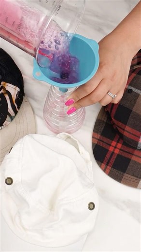 Make Your Caps Look Brand New in Minutes! #hatcleaning #diylaundry #sweatstains #caps