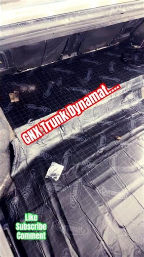 GNX Trunk Dynamat kit #gnx #cars #mechanic #trunks #dynamat #red_chevynation #diy #seo