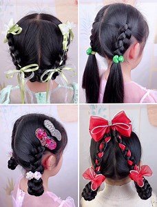 18K views · 1.2K reactions | Easy And Cute Hairstyles For Girls with Video Tutorials | Parenting | Facebook