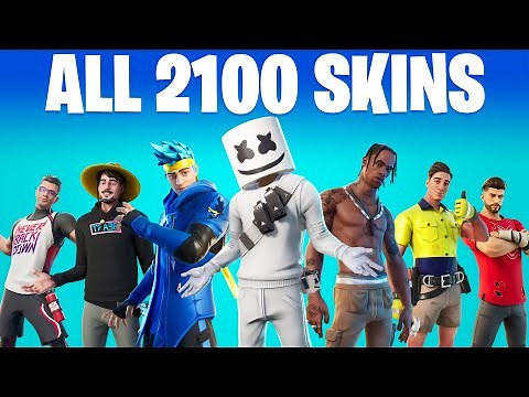 Fortnite ALL SKINS (All 33 Season)