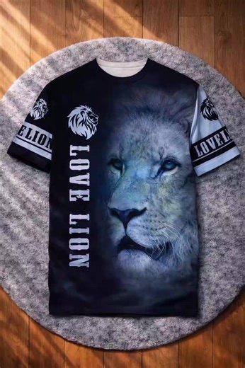 Stylish Personalized 3D Print Summer T-Shirts for Men