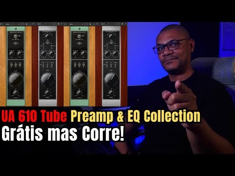 Universal Audio Liberou o UA 610 GRÁTIS! Pré-Amplificador Lendário por Tempo Limitado