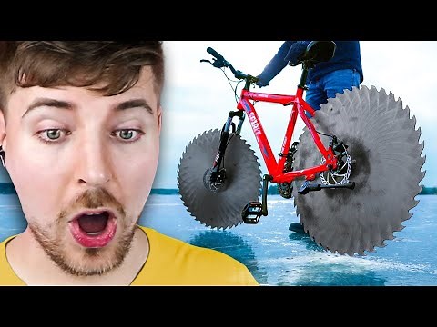 Cycling On Ice!