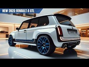 First look! 2025 Renault 4 GTL - A Legendary Comeback with a Modern Twist!