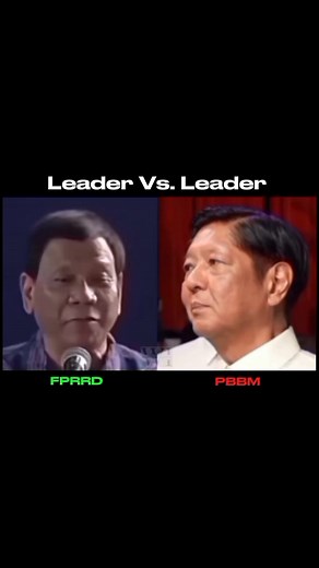 Leader Vs. Leader FPRRD❤️ PBBM👍 #Philippines #President #leadership #everyone #highlights | Walter Iglesia
