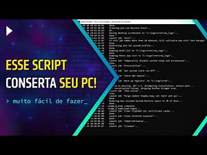 TRONSCRIPT - ESSE SCRIPT PROMETE CONSERTAR O WINDOWS 7 E 10