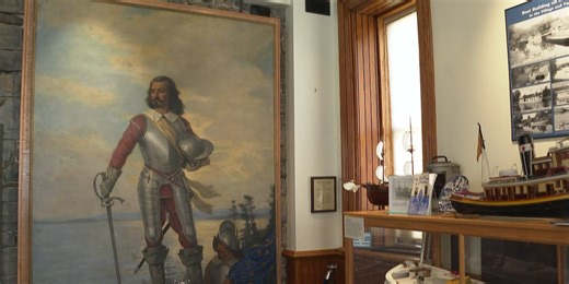 Historic Samuel de Champlain portrait finds new home at local museum