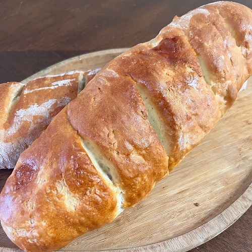 Italian Bread #recipe #bakingfromscratch #italianbread #bread #homebaked | This Old Baker