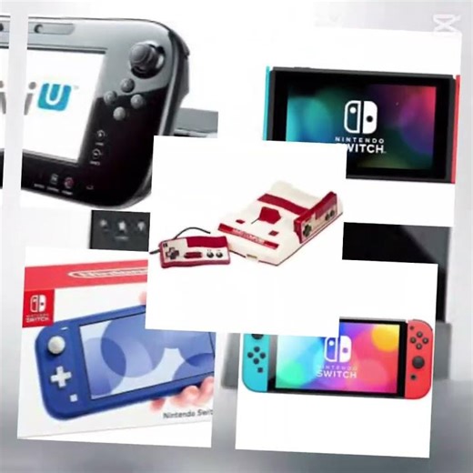 Every Nintendo Console #nintendo #familycomputer #gba #gbasp #nintendoswitch #wiiu