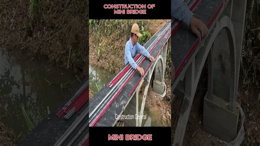 I built a stunning 4K bridge model! 🌉