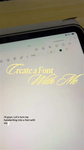 Create Your Own Handwriting Font Easily