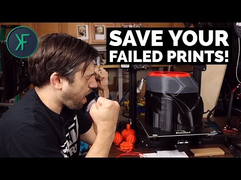 How to Recover Failed 3D Prints