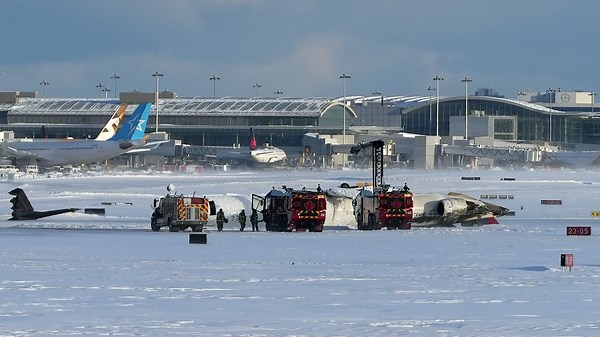 Pearson airport CEO applauds 'textbook response' by crew after plane crash