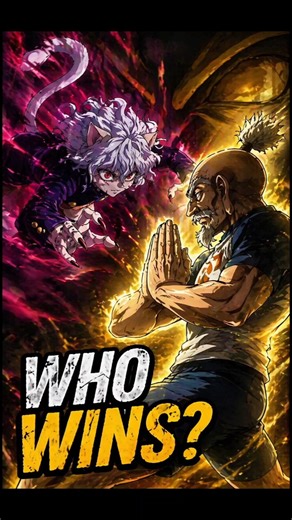 Pitou Never Fought Netero Seriously #hunterxhunter #anime #manga