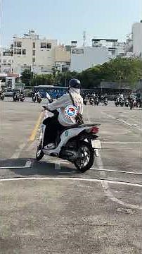 A1 motorcycle driving license test