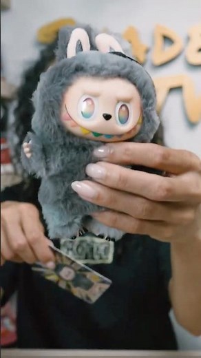 In hand with the super rare ID Labubu from Big Into Energy!