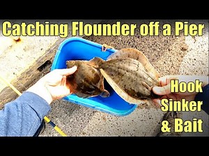 How to Catch Flounder off a Pier