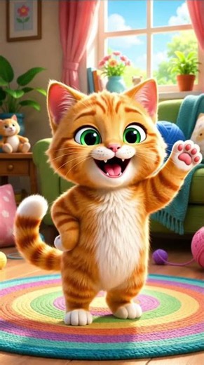 Meow Meow Billi Kerti Meow | म्याऊँ म्याऊँ बिल्ली करती म्याऊँ | Hindi Rhyme | Nursery Rhyme For Kids