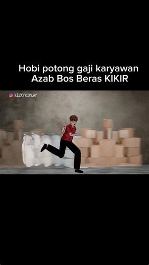 Part 2 Suka potong gaji karyawan Juragan Beras akhirnya terkena AZAB #animasi #kartun #cerita #alurcerita #fyp