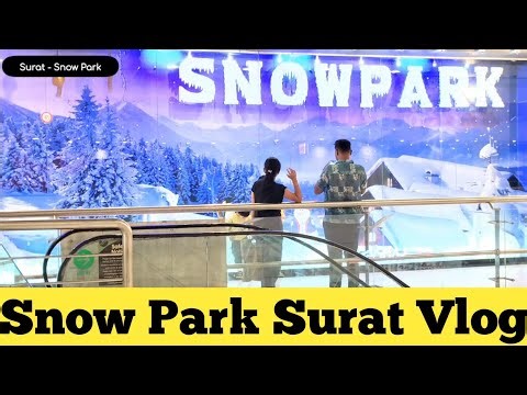 Snow Park Surat Vlog | RahulRaj Mall Surat Snow Park Vlog | Real Snow Experience in Surat