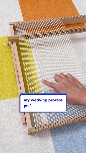 Tapestry Weaving Tutorial: My Weaving Process Pt. 1