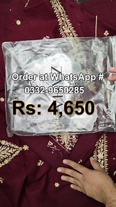 2.1K views · 46 reactions | Ye suit chorne wala nahi hai Limited Stock Zaha Winter Deep Maroon Color 55% huge OFF | Zaid Store | Facebook