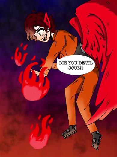 Vexx: The Chaotic Phoenix Knight in Action