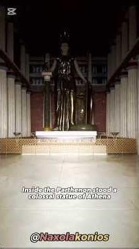 Votive statue of Athena in the Parthenon