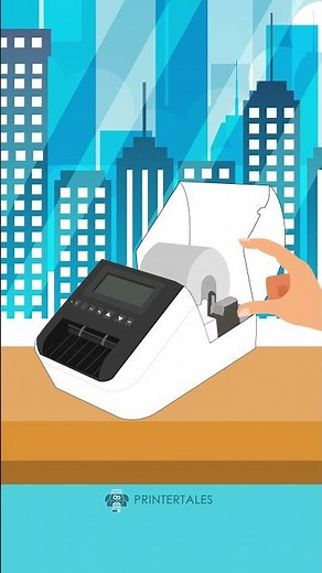 Fix Brother Label Printer Ql-820NWB Not Printing Issue with Printer Tales easy tutorial. #printer