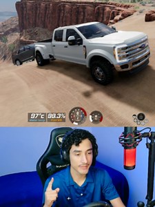 Super duty 7.3 vs cummins vs trx vs raptor | ¿cuál es la más brutal? 😱 #BeamNGDrive #FordSuperDuty #RamTRX #FordRaptor #RamCummins