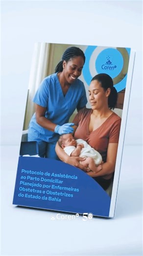 Conselho de Enfermagem da Bahia on Instagram: "O Coren-BA lançou o Protocolo de Assistência ao Parto Domiciliar Planejado por Enfermeiras Obstetras e Obstetrizes do Estado da Bahia. Esse documento orienta e fortalece a prática segura e humanizada do parto domiciliar planejado, valorizando o protagonismo da Enfermagem Obstétrica 💙 📲 Baixe agora e conheça o protocolo completo. O link está na bio. #CorenBA #CorenBA50Anos #Enfermagem #EnfermagemBaiana #PartoDomiciliar #EnfermagemObstétrica #PartoH