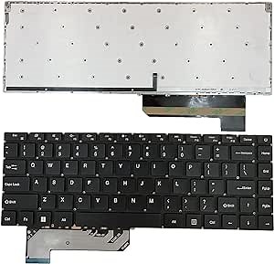 Laptop Replacement US Layout Backlit Keyboard for Gateway 14.1 Ultra Slim Notebook GWTN141-4RG GWTN141-4BL 4GR 4NK GWTN141-2 GWTN141-3 2BK 2BL 2PR 3BK 3GR 3PR GWTN141-10 GWTN141-10BL 10BK