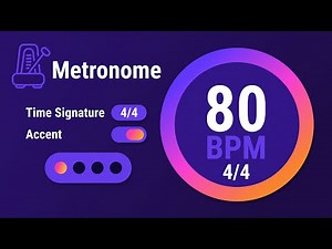 80 BPM 4/4 - Metronome