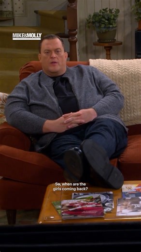 The key to life. 🧘 #MikeAndMolly | Mike & Molly