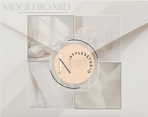 Interior Design Mood Board Template: Modern Home Decor (canva Digital Download - Etsy