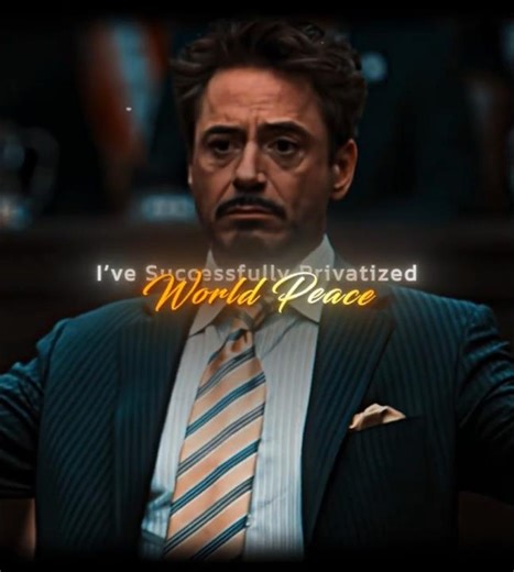 RDJ has Unmatched Aura | Tony Stark "Iron Man" Edit | VAI LENTO (Slowed)