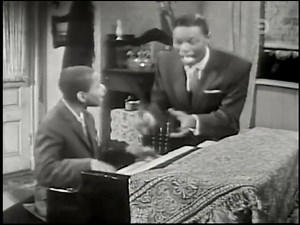 3.4M views · 93 reactions | Wow! Two music legends  Billy Preston (11 Years Old) & Nat 'King' Cole  Blueberry Hill 1957  | Alessio Roma | Facebook