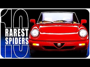 The 10 Rarest Alfa Romeo Spider Variants Of All Time
